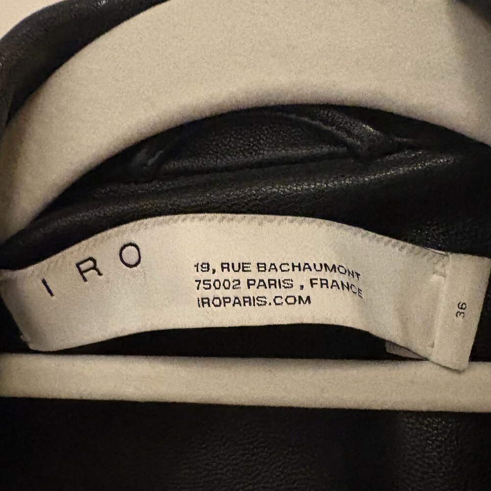 IRO Ashville Leather Jacket - Picture 5 of 6